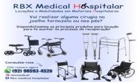 Logo RBX MEDICAL HOSPITALAR em Nova Cidade
