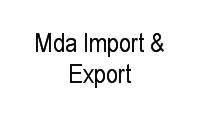 Logo Mda Import & Export em Boqueirão