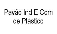 Logo Pavão Ind E Com de Plástico em Butiatuvinha