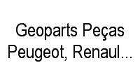 Logo Geoparts Peças Peugeot, Renault E Citroen em Rebouças