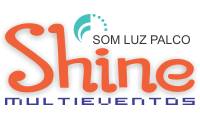 Logo Áudio Profissional Shine Multieventos em Jardim Balneário Meia Ponte