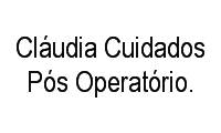 Logo de Cláudia Cuidados Pós Operatório.