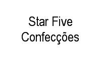 Logo Star Five Confecções em Guabirotuba