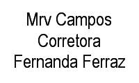 Logo Mrv Campos Corretora Fernanda Ferraz em Centro