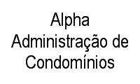 Logo Alpha Administração de Condomínios em Glória