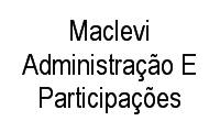 Logo Maclevi Administração E Participações em Jardim Sílvia (Zona Oeste)