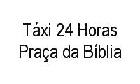 Logo Táxi 24 Horas Praça da Bíblia