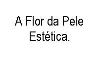 Logo A Flor da Pele Estética. em São José