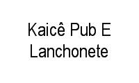 Logo Kaicê Pub E Lanchonete em Vila Jayara