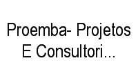 Logo Proemba- Projetos E Consultoria em Engenharia Ambi em Sarinha Alcântara