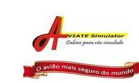 Logo Aviate Simulator em Maria Ortiz