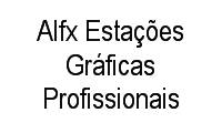 Logo Alfx Estações Gráficas Profissionais em Glória