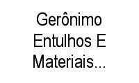 Logo Gerônimo Entulhos E Materiais de Construção em Bela Vista
