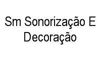 Logo Sm Sonorização E Decoração em Jardim Aires da Costa