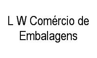 Logo L W Comércio de Embalagens em Atuba