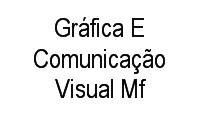 Logo Gráfica E Comunicação Visual Mf em Céu Azul