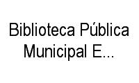 Logo Biblioteca Pública Municipal E Escolar Silveira Jr em São João