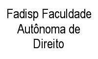 Logo Fadisp Faculdade Autônoma de Direito em Pinheiros