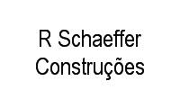 Logo R Schaeffer Construções em Sarandi