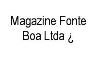 Logo Magazine Fonte Boa Ltda ¿ Epp em Área Rural de Divinópolis