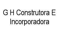 Logo G H Construtora E Incorporadora em Monte Belo
