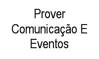Logo Prover Comunicação E Eventos em Vila Ivar Saldanha