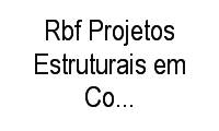Logo Rbf Projetos Estruturais em Concreto Armado E Aço em Rosarinho