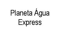 Logo Planeta Água Express em Caixa D'Água