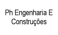 Logo Ph Engenharia E Construções em Teresópolis