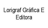 Logo Lorigraf Gráfica E Editora em Kayser