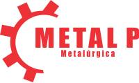 Logo Metal P Metalurgica em São José