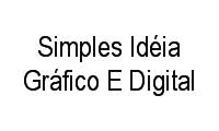 Logo Simples Idéia Gráfico E Digital em Água Verde