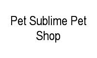 Logo Pet Sublime Pet Shop em Aterrado