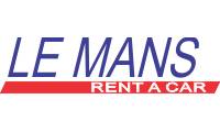 Logo Lemans Rent a Car em Carianos