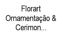 Logo Florart Ornamentação & Cerimonial Floricultura em Centro