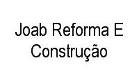 Logo Joab Reforma E Construção em Tabuleiro do Martins