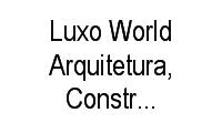 Logo Luxo World Arquitetura, Construções, Projetos E Re em Centro