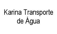 Logo Karina Transporte de Água em Dom Avelar