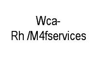 Logo Wca-Rh /M4fservices em Centro