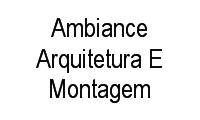 Logo Ambiance Arquitetura E Montagem