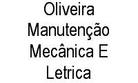 Logo Oliveira Manutenção Mecânica E Letrica em Marco