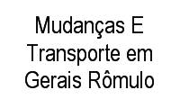 Logo Mudanças E Transporte em Gerais Rômulo em Mantiqueira