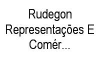 Logo Rudegon Representações E Comércio de Madeiras