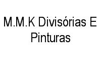 Logo M.M.K Divisórias E Pinturas em Jorge Teixeira