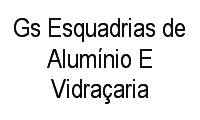 Logo Gs Esquadrias de Alumínio E Vidraçaria