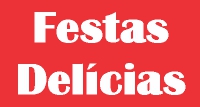 Logo Festas.Delícias Trenzinhos de Lanches