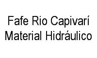 Logo Fafe Rio Capivarí Material Hidráulico em Chácaras Rio-Petrópolis