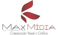 Logo Max Mídia Gráfica Comunicação Visual em Parque Primavera