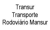 Logo Transur Transporte Rodoviário Mansur em São Pedro