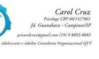 Logo Psicóloga Carol Cruz em Jardim Guanabara